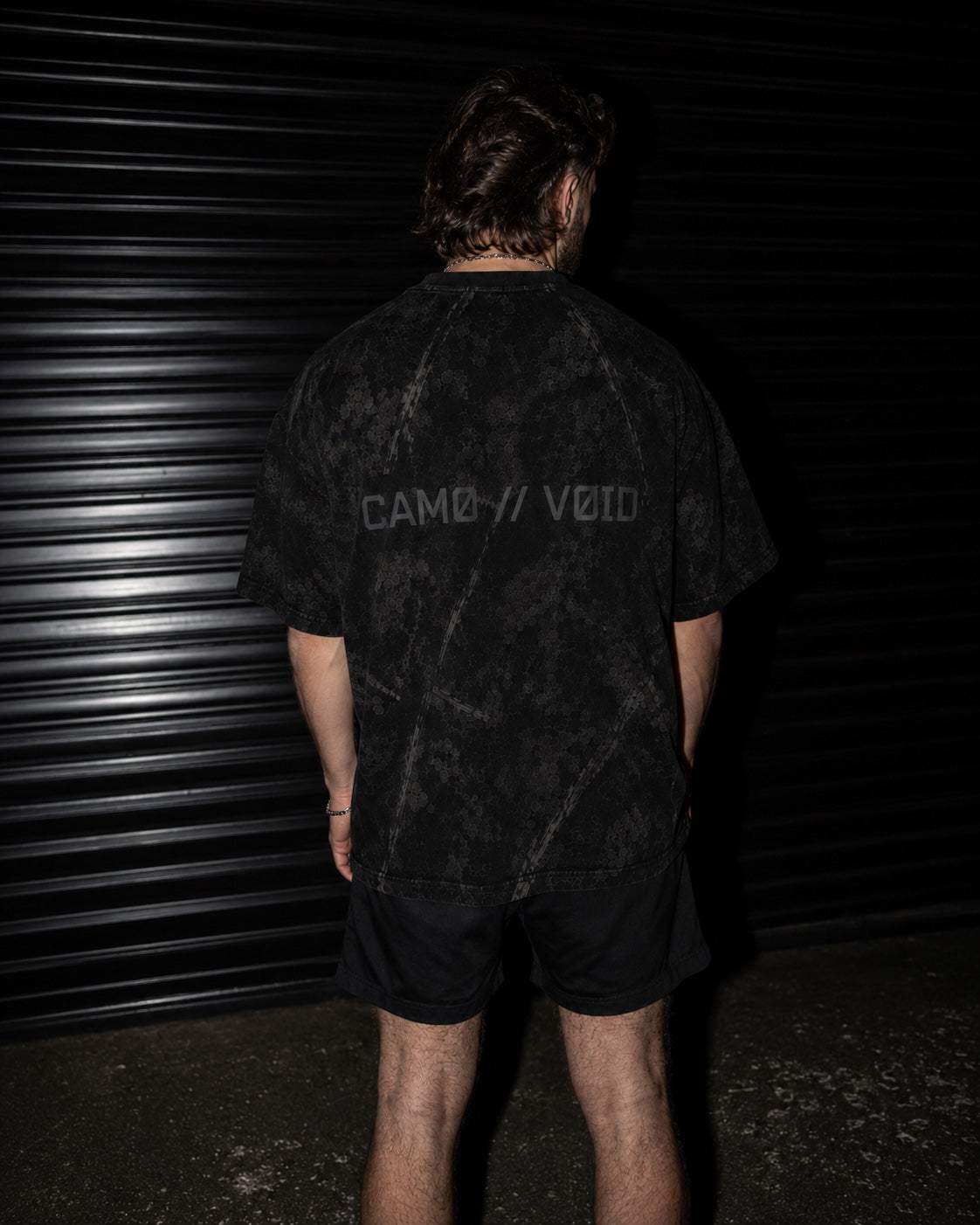 CAMØ // VØID camo tee back