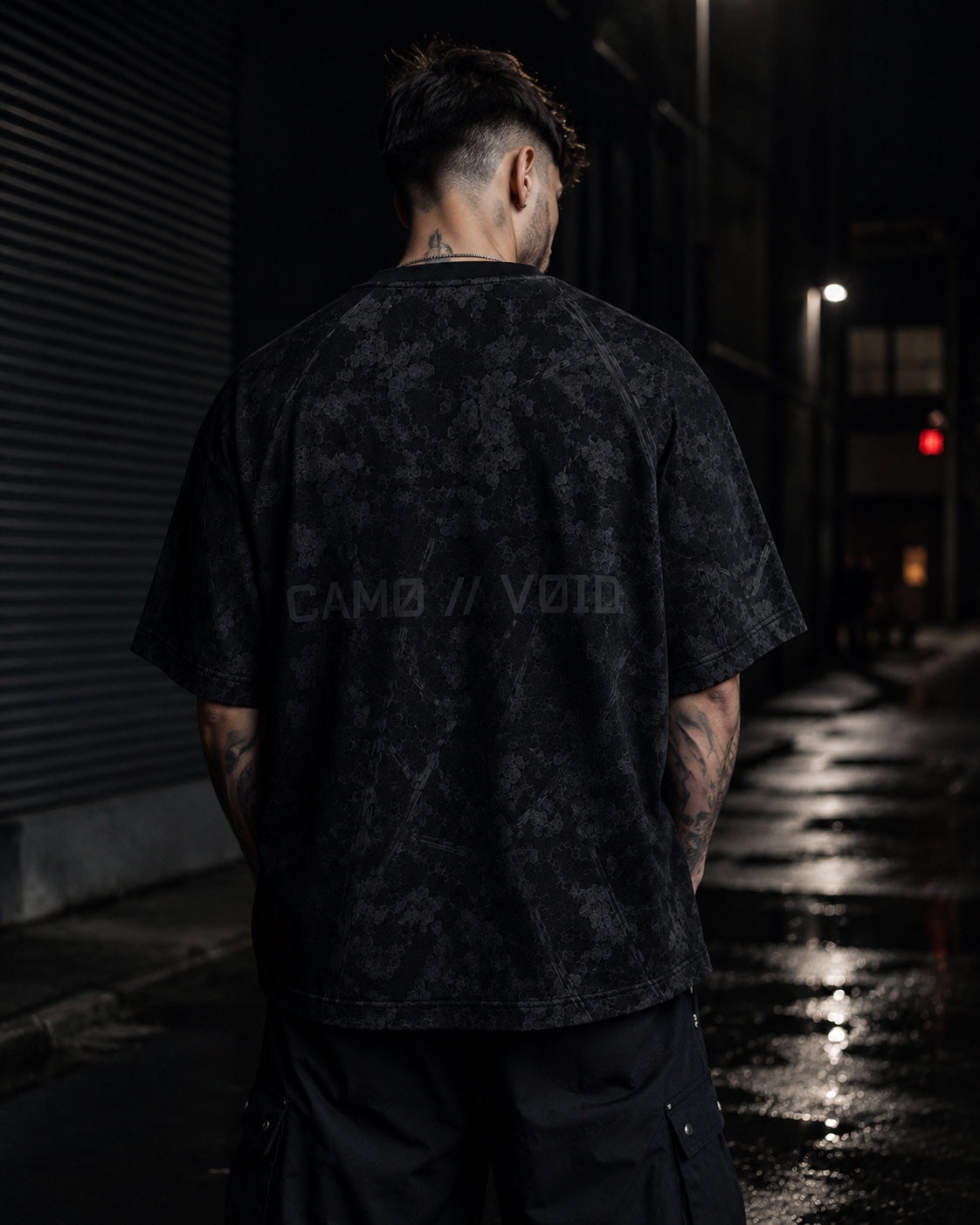 CAMØ // VØID oversized tee back